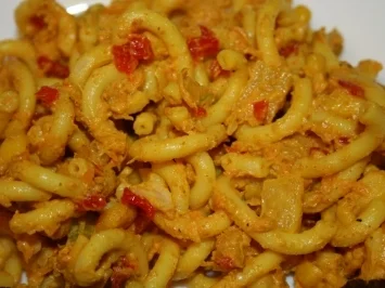 Salate: Ananas - Scampi - Curry - Nudelsalat - Rezept - Bild Nr. 3