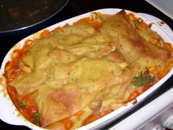 Brokkoli-Nuss Lasagne - Rezept