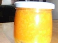 Rezept: Aprikosen-Weintrauben-Konfitüre Aprikosen-Weintrauben-Konfitüre - Rezept