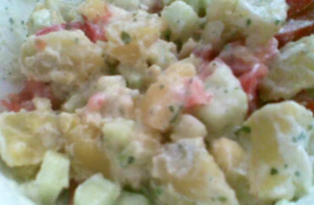 Salate: Leichter Kartoffel-Joghurt Salat - Rezept