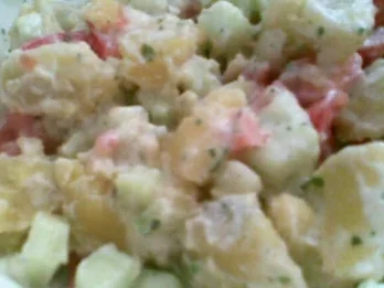 Rezept: Salate: Leichter Kartoffel-Joghurt Salat Salate: Leichter Kartoffel-Joghurt Salat - Rezept