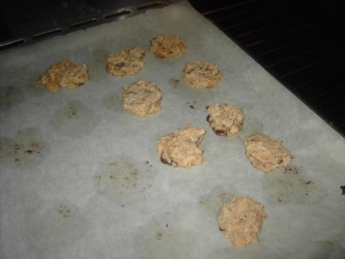 Schoko-Hafer-Cookies - Rezept - Bild Nr. 2