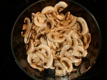 Champignons Salat - Rezept