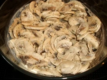 Champignons Salat - Rezept - Bild Nr. 3