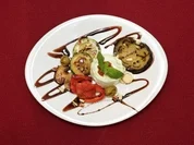 Ziegenkäse-Mousse an gebratenem mediterranen Gemüse (Jürgen Drews) - Rezept