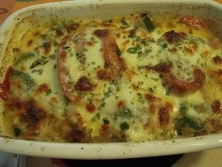 Rezept: Putensteaks an mediterranem Gemüse mit Mozzarella überbacken Bild Nr. 6 Putensteaks an mediterranem Gemüse mit Mozzarella überbacken - Rezept - Bild Nr. 6