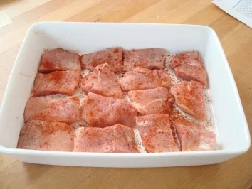 Überbackene Rahmschnitzel aus dem Ofen mit Nudeln - Rezept