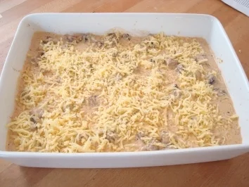 Überbackene Rahmschnitzel aus dem Ofen mit Nudeln - Rezept - Bild Nr. 4