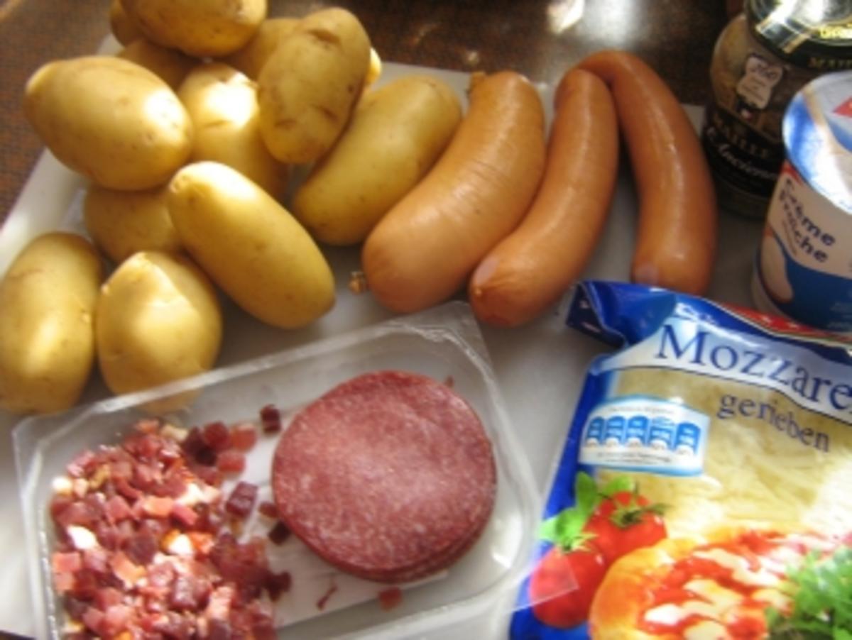 Kartoffel-Salami-Wurst...... Auflauf - Rezept - Bild Nr. 2