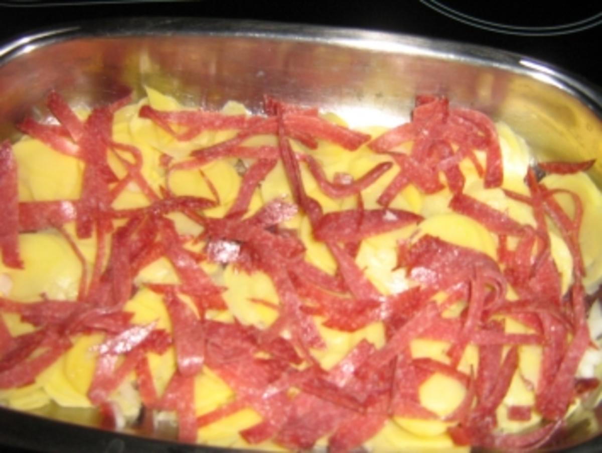 Kartoffel-Salami-Wurst...... Auflauf - Rezept - Bild Nr. 5