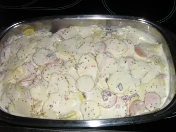 Kartoffel-Salami-Wurst...... Auflauf - Rezept - Bild Nr. 8