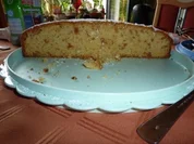 Kuchen: Amaretto-Crunch-Kuchen - Rezept