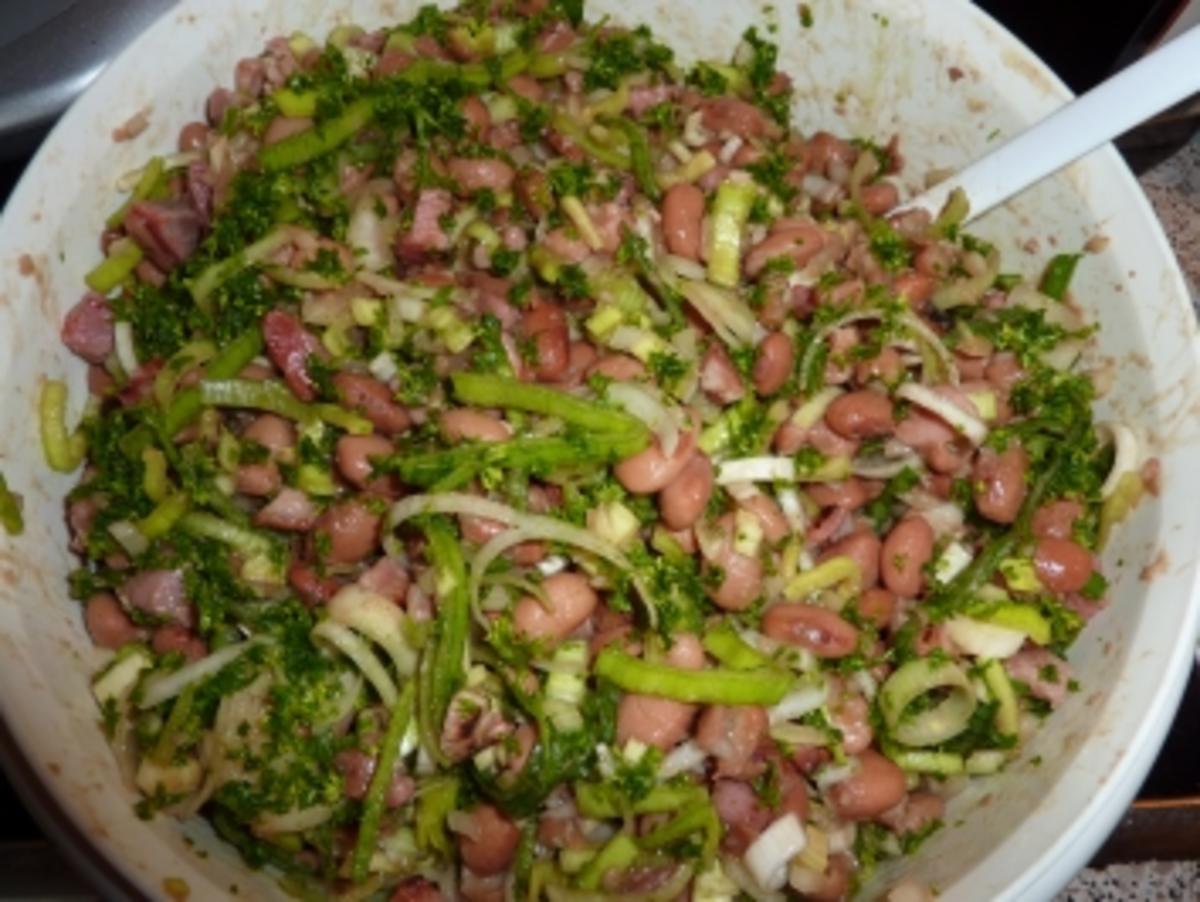 Salate: Wachtelbohnensalat - Rezept