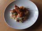 Putenspieße mit Gemüsereis - Rezept