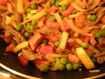 EXOTISCHES- "Bunter scharfer Wok" - Rezept - Bild Nr. 2