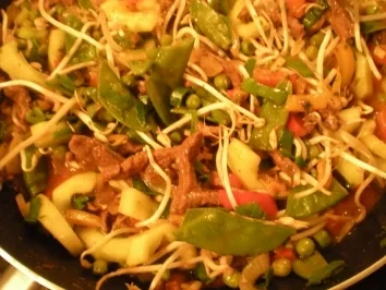 EXOTISCHES- "Bunter scharfer Wok" - Rezept - Bild Nr. 3