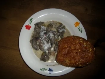 Rezept: Wildrezept: Sahne-Leber vom Wild Wildrezept: Sahne-Leber vom Wild - Rezept