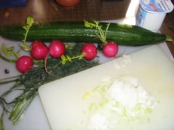 Gurkensalat mit Radieschen - Rezept - Bild Nr. 2