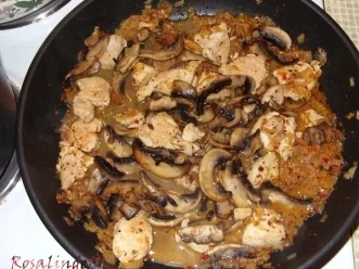 Linda´s Puten-Champignon-Geschnetzeltes mit Zucchini-Nudeln - Rezept - Bild Nr. 6