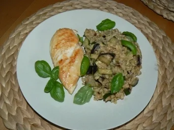 Rezept: Hähnchenbrustfilet trifft auf.... Hähnchenbrustfilet trifft auf.... - Rezept