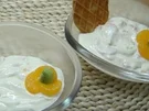 Brause-Creme mit Mandarinen - Rezept