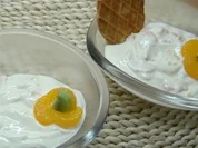 Brause-Creme mit Mandarinen - Rezept