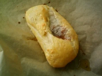 Gefüllte Blätterteigrolle mit Erdbeermarmelade und Schoko - Rezept - Bild Nr. 7