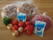Gefülltes türkisches Fladenbrot - Rezept
