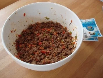 Rezept: Gefülltes türkisches Fladenbrot Bild Nr. 4 Gefülltes türkisches Fladenbrot - Rezept - Bild Nr. 4