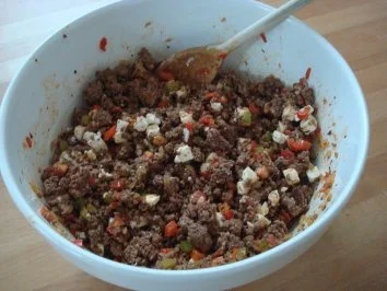 Rezept: Gefülltes türkisches Fladenbrot Bild Nr. 5 Gefülltes türkisches Fladenbrot - Rezept - Bild Nr. 5