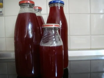 Saft: Sauerkirschsaft - Rezept