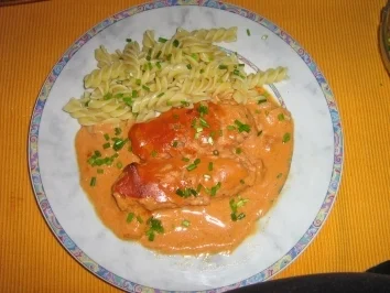 Hähnchenbrustfilet im Speckmantel - Rezept
