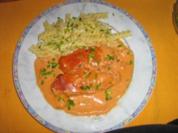 Hähnchenbrustfilet im Speckmantel - Rezept