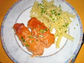 Hähnchenbrustfilet im Speckmantel - Rezept - Bild Nr. 2