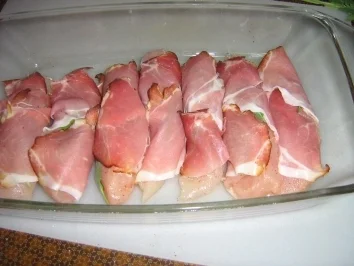 Hähnchenbrustfilet im Speckmantel - Rezept - Bild Nr. 7