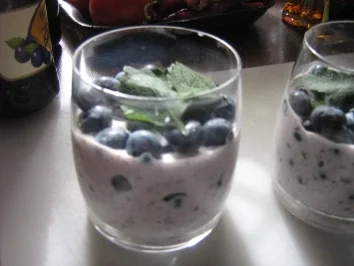 Heidelbeer - Joghurtquark - Rezept