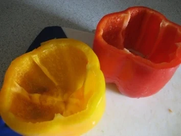 gegrillte Paprika gefüllt - Rezept - Bild Nr. 2