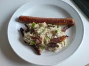 Sauerkrautsalat mit Schinkengriller - Rezept