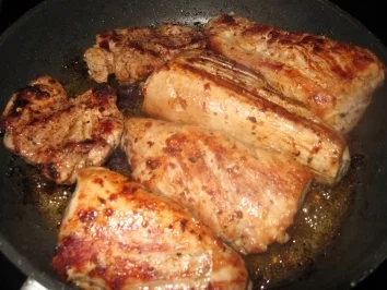 Schweinefilet...in Pfeffer-Pfifferling-Rahmsauce - Rezept - Bild Nr. 4