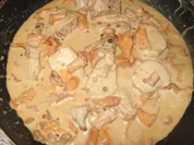 Schweinefilet...in Pfeffer-Pfifferling-Rahmsauce - Rezept