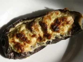 GEFÜLLTES - Auberginen "Pantoffeln"  :-) - Rezept