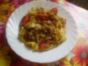 Meeresfrüchte mit Bandnudeln - Rezept