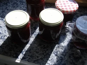 Sauerkirschkonfitüre mit Vanille und Kirschlikör - Rezept