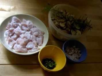 Pikantes Hähnchen-Champignon-Geschnetzeltes - Rezept - Bild Nr. 2