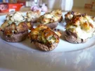Rezept: Gefüllte Kräuter Champignons Gefüllte Kräuter Champignons - Rezept