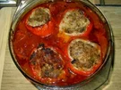 Gefüllte Paprikaschoten a la Caro - Rezept