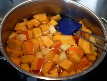 Kürbis-Kartoffelsalat, asiatisch - Rezept - Bild Nr. 3