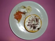 Rezept: Gefüllt Orangen mit Banane Gefüllt Orangen mit Banane - Rezept