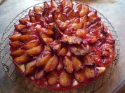 Pflaumenkuchen mit Kartoffelteig - Rezept