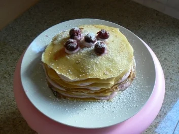 Crepe trifft auf einen Traum von Kirsche - Rezept - Bild Nr. 5